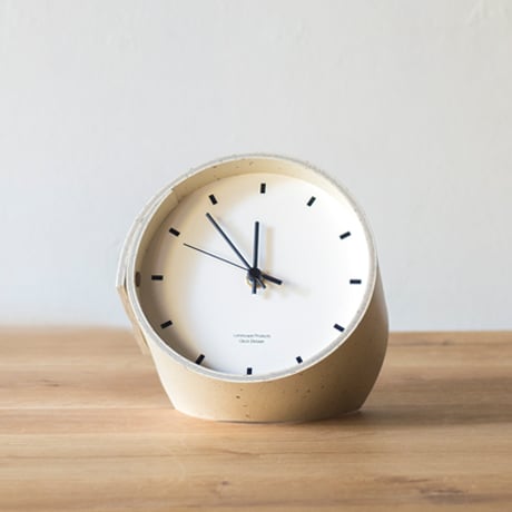 Landscape Products "Desk Clock / デスククロック(WH,NV)"