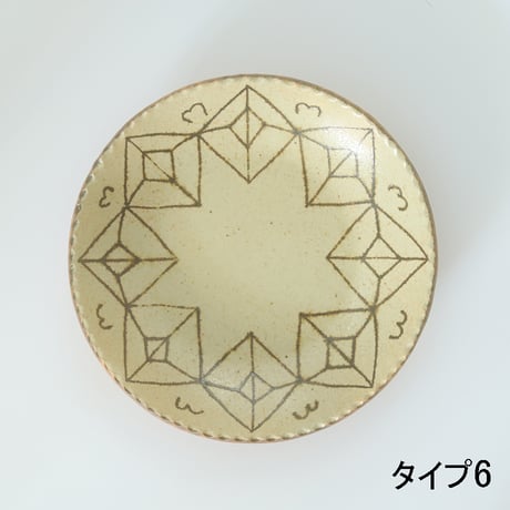 YANAGI POTTERY（柳窯）"インレイ / 7.5寸皿（直径230mm）"