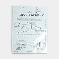 POSTALCO（ポスタルコ）"Snap Paper Refill 55sheets / スナップペーパーリフィル(A4)"