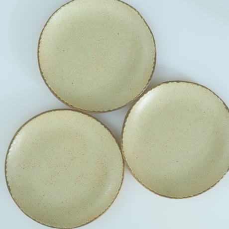 YANAGI POTTERY（柳窯）"無地（白） / 平皿（大）（直径210mm）"