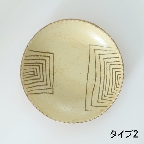 YANAGI POTTERY（柳窯）"インレイ / 7.5寸皿（直径230mm）"