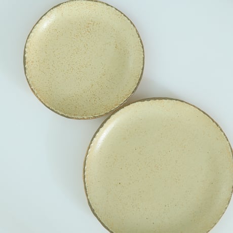 YANAGI POTTERY（柳窯）"白・無地 / 7.5寸皿（直径230mm）"