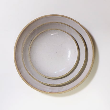 ONE KILN CERAMICS（ワンキルンセラミックス）"CULTIVATE / Round Plate OF White（S / M / L）"