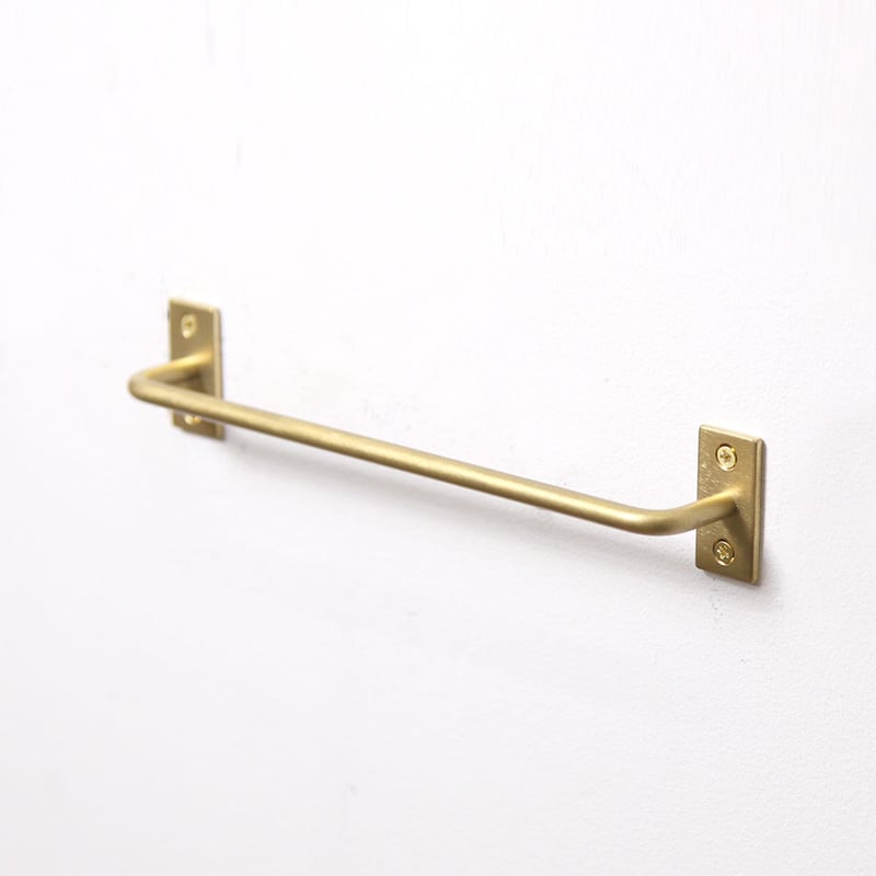 千葉工作所 タオルハンガー Towel Holder Brass(SとMセット) 千葉工作所/Towel holder Brass（タオルホルダー 真鍮）S -経年