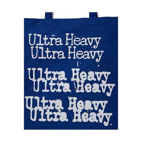 ULTRA HEAVY（ウルトラヘビー）"Tote Bag(Blue / Natural)"