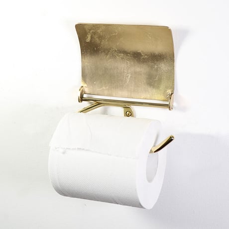 真鍮トイレットペーパーホルダー(金)