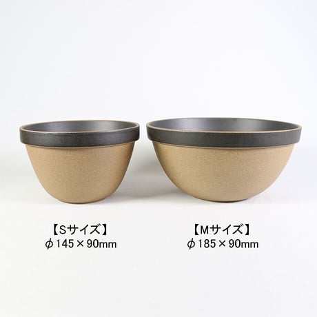 HASAMI PORCELAIN"Deep Round Bowl M ブラック(HPB047)"