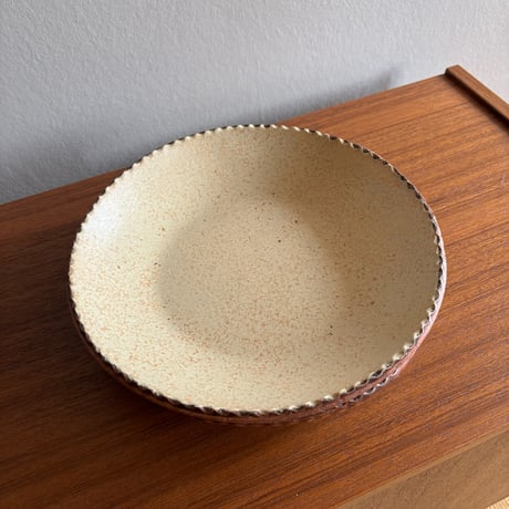 YANAGI POTTERY（柳窯）"白・無地 / 7.5寸皿（直径230mm）"
