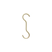FORM×amabro"S字フック シングル S (BRASS,COPPER)"