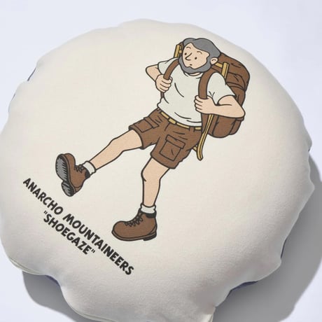 MOUNTAIN RESEARCH "Circle Cushion(White Sax / White Camel)"