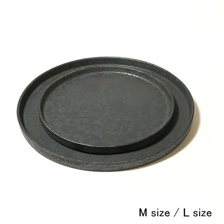 ONE KILN CERAMICS（ワンキルンセラミックス）"Flat Plate（S / M / L)"