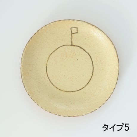 YANAGI POTTERY（柳窯）"インレイ / 平皿（中）（直径185mm）"