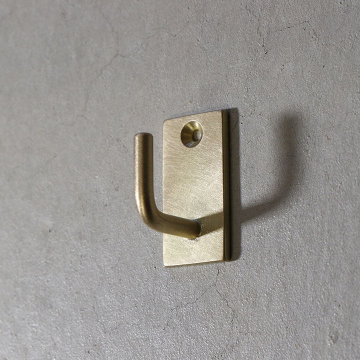 千葉工作所　Brass Hook & Brass Ring 計3個セット 千葉工作所 Brass Hook & Brass Ring 計3個セット 千葉工作所 Brass