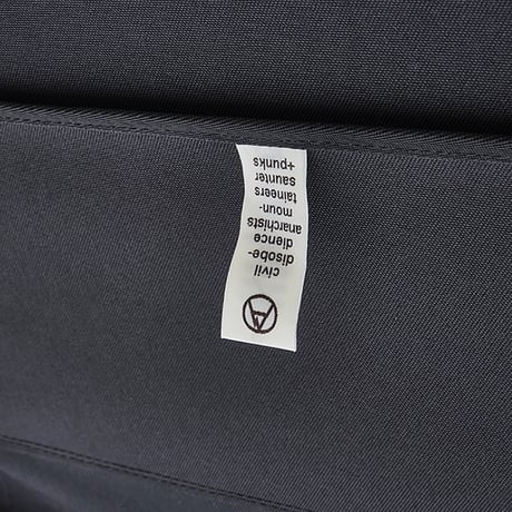 MOUNTAIN RESEARCH "Meister Sheet / チェアシート（Off White / Black）"