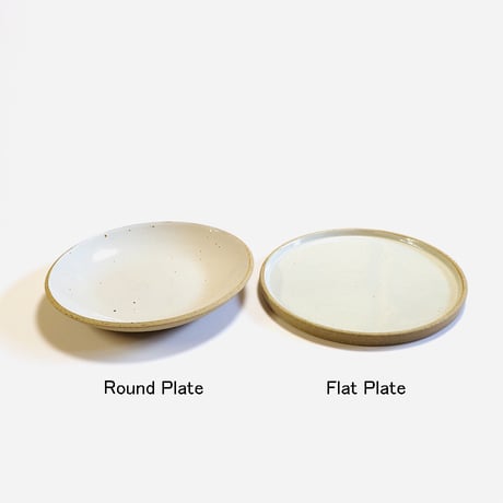 ONE KILN CERAMICS（ワンキルンセラミックス）"CULTIVATE / Round Plate OF White（S / M / L）"