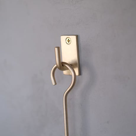 千葉工作所　Brass Hook & Brass Ring 計3個セット 千葉工作所 Brass Hook & Brass Ring 計3個セット BC037-00-0003