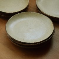 YANAGI POTTERY（柳窯）"無地（白） / 平皿（中）（直径185mm）"