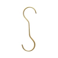 FORM×amabro"S字フック シングル L (BRASS,COPPER)"