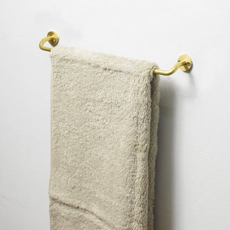 KITA WORKS（キタワークス）"Brass Towel Hanger (S)"
