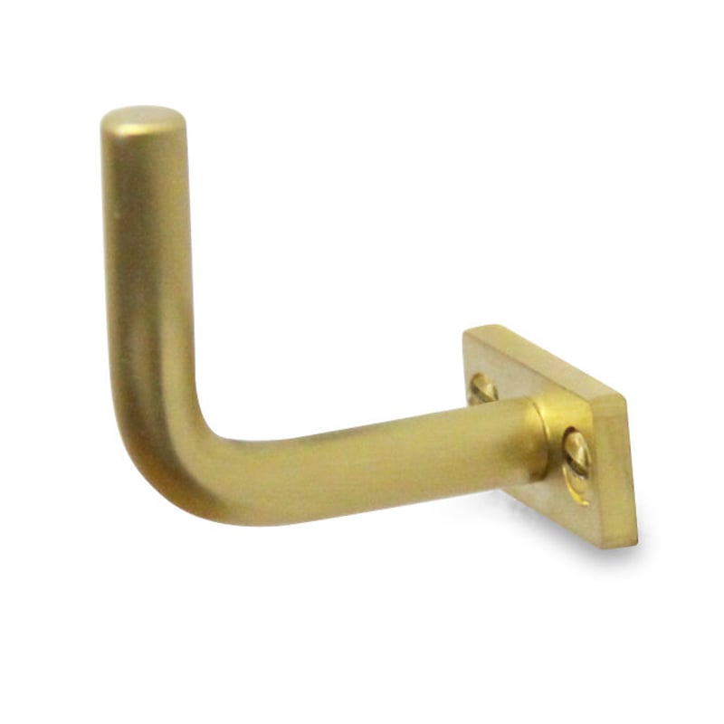 真鍮ヘアライン スクエアフック | soup.