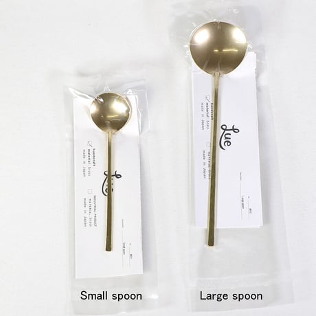 Lue（ルー）"Small spoon / 小スプーン（栗型）"