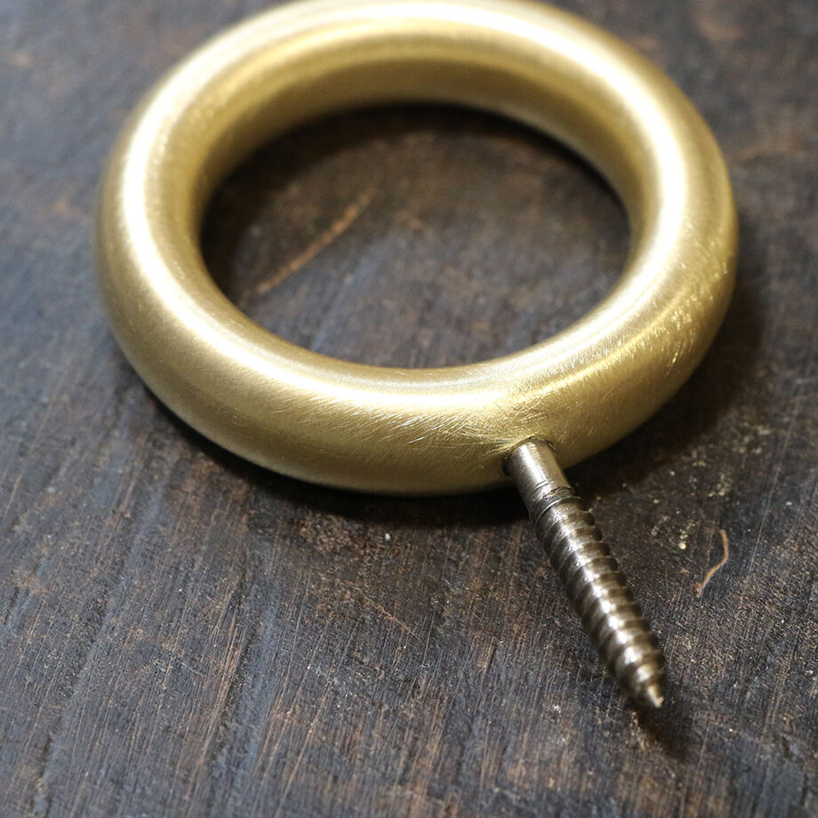 千葉工作所　Brass Hook & Brass Ring 計3個セット 千葉工作所 Brass Hook & Brass Ring 計3個セット Brass Ring | 有限