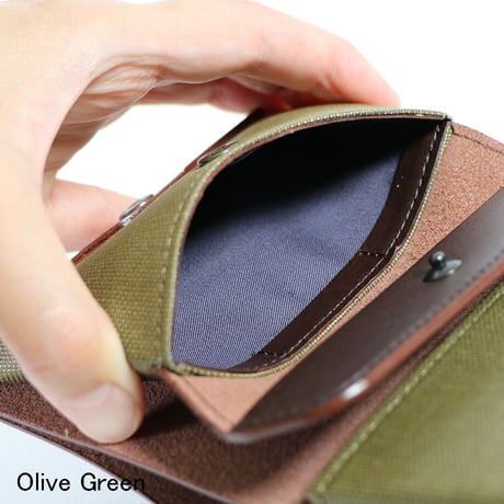 POSTALCO（ポスタルコ）"Pressed Cotton Card & Coin Wallet"