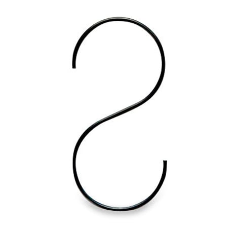 Sフック スタンダード(M) 4個セット(BK,WH)