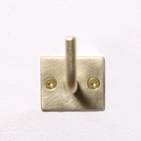 千葉工作所"Brass Hook - Square"