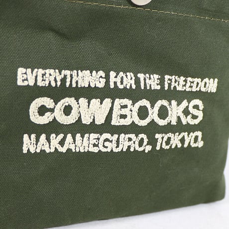 COW BOOKS（カウブックス）"Container / コンテナ mini(Green×Ivory)"