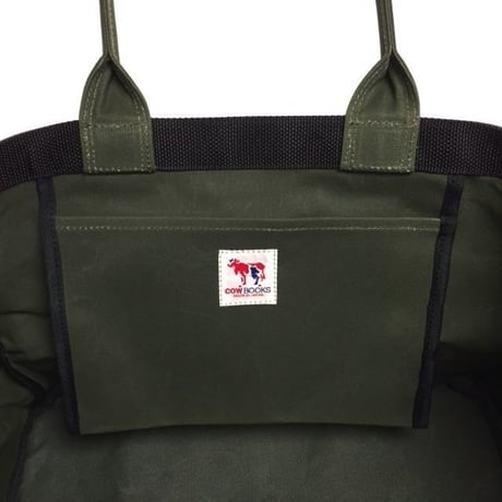 COW BOOKS（カウブックス）"Container / コンテナ Small(Green×Ivory)"