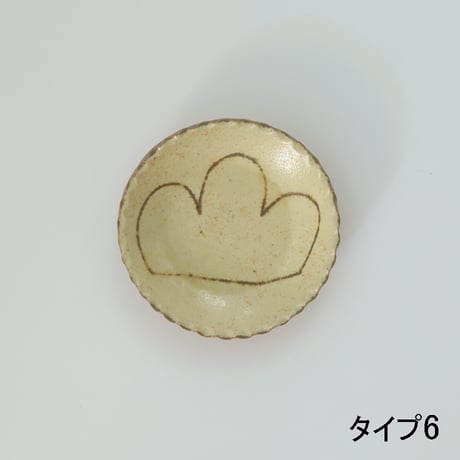 YANAGI POTTERY（柳窯）"インレイ / 豆皿（直径100mm）"