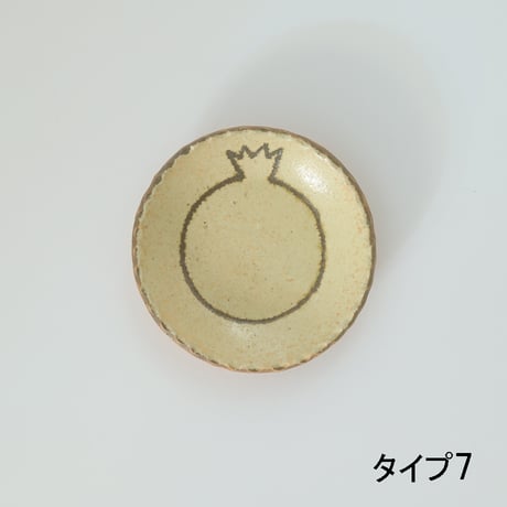 YANAGI POTTERY（柳窯）"インレイ / 豆皿（直径100mm）"