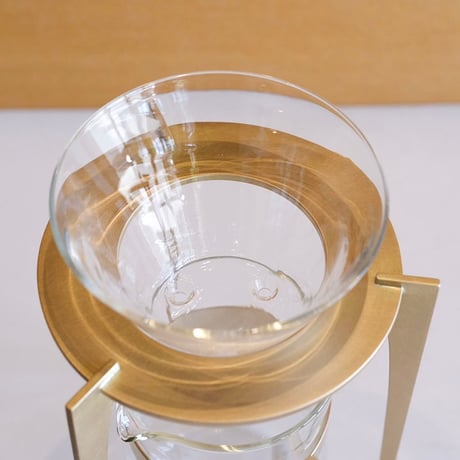 千葉工作所 "Coffee Dripper & Stand Set Glass"