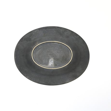 ONE KILN CERAMICS × Pebble Ceramic Design Studio  "PEBBLE OVAL PLATE(SS/S/M/L)"