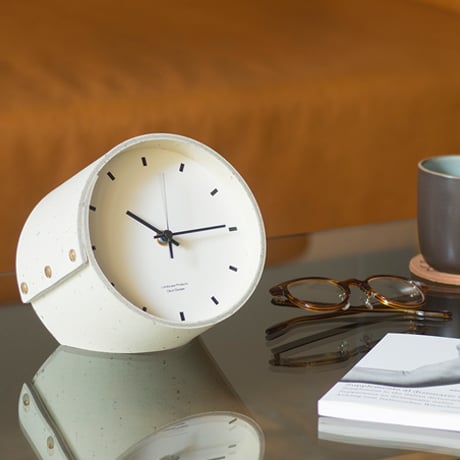 Landscape Products "Desk Clock / デスククロック(WH,NV)"
