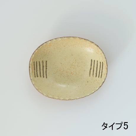 YANAGI POTTERY（柳窯）"インレイ / 小豆皿（120×100）"
