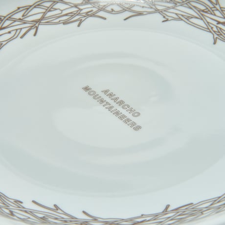 MOUNTAIN RESEARCH "Large Plate (White / Yellow)"
