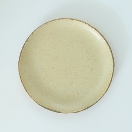 YANAGI POTTERY（柳窯）"無地（白） / 平皿（大）（直径210mm）"