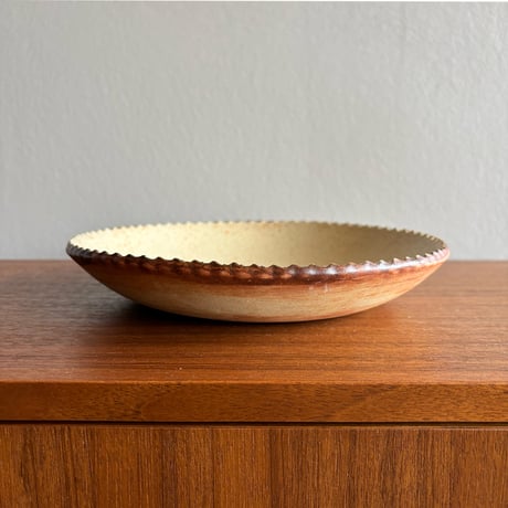 YANAGI POTTERY（柳窯）"白・無地 / 7.5寸皿（直径230mm）"