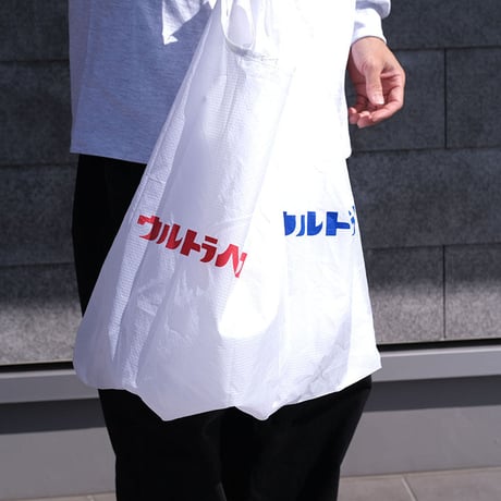 ULTRA HEAVY（ウルトラヘビー）"2023 AW ウルトラヘヴィ ショッピングバッグ（Red/Blue）
