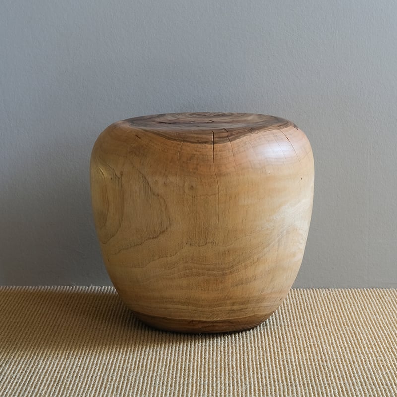 盛永省治　Shoji Morinaga スツール　おまけ付き Shoji Morinaga 盛永省治 | Stool | 楠- Stripe inc. Online Shop