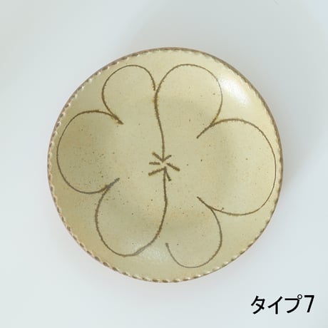 YANAGI POTTERY（柳窯）"インレイ / 7.5寸皿（直径230mm）"
