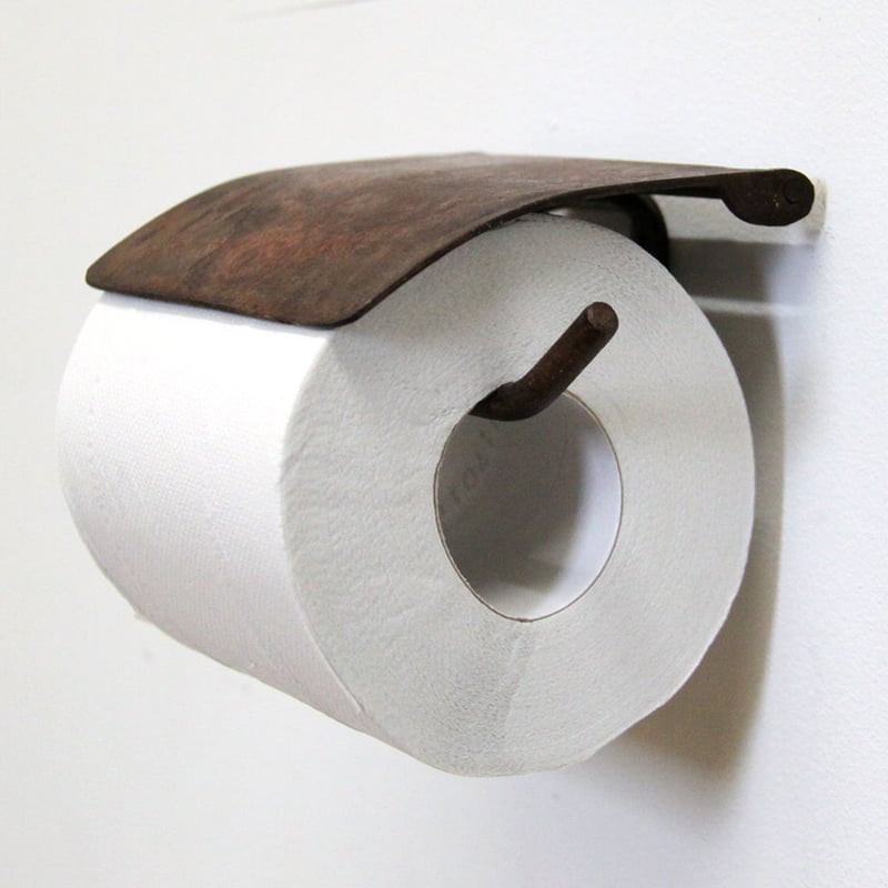 真鍮トイレットペーパーホルダー(錆) | soup.