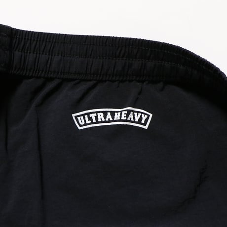 ULTRA HEAVY（ウルトラヘビー）"シャリシャリとした半ズボン / Black(L/XL)"