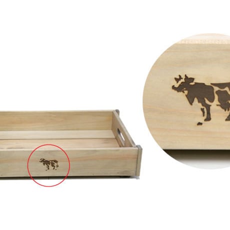 COW BOOKS（カウブックス）"Wood Box X-Small Stacking"