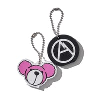 MOUNTAIN RESEARCH "Key Case(MIC BEAR/"A" CIRCLE)"