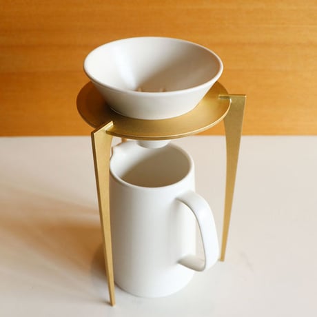 千葉工作所 "Coffee Dripper & Stand Set Ceramic"