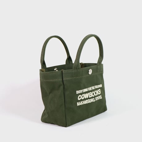 COW BOOKS（カウブックス）"Container / コンテナ mini(Green×Ivory)"