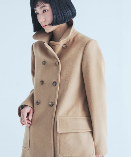 -M-［medium］ウールコート M coat / キャメル